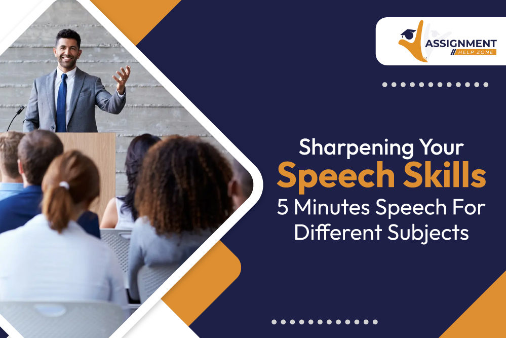Speech Skills: 5 Minutes Speech For Different Subjects